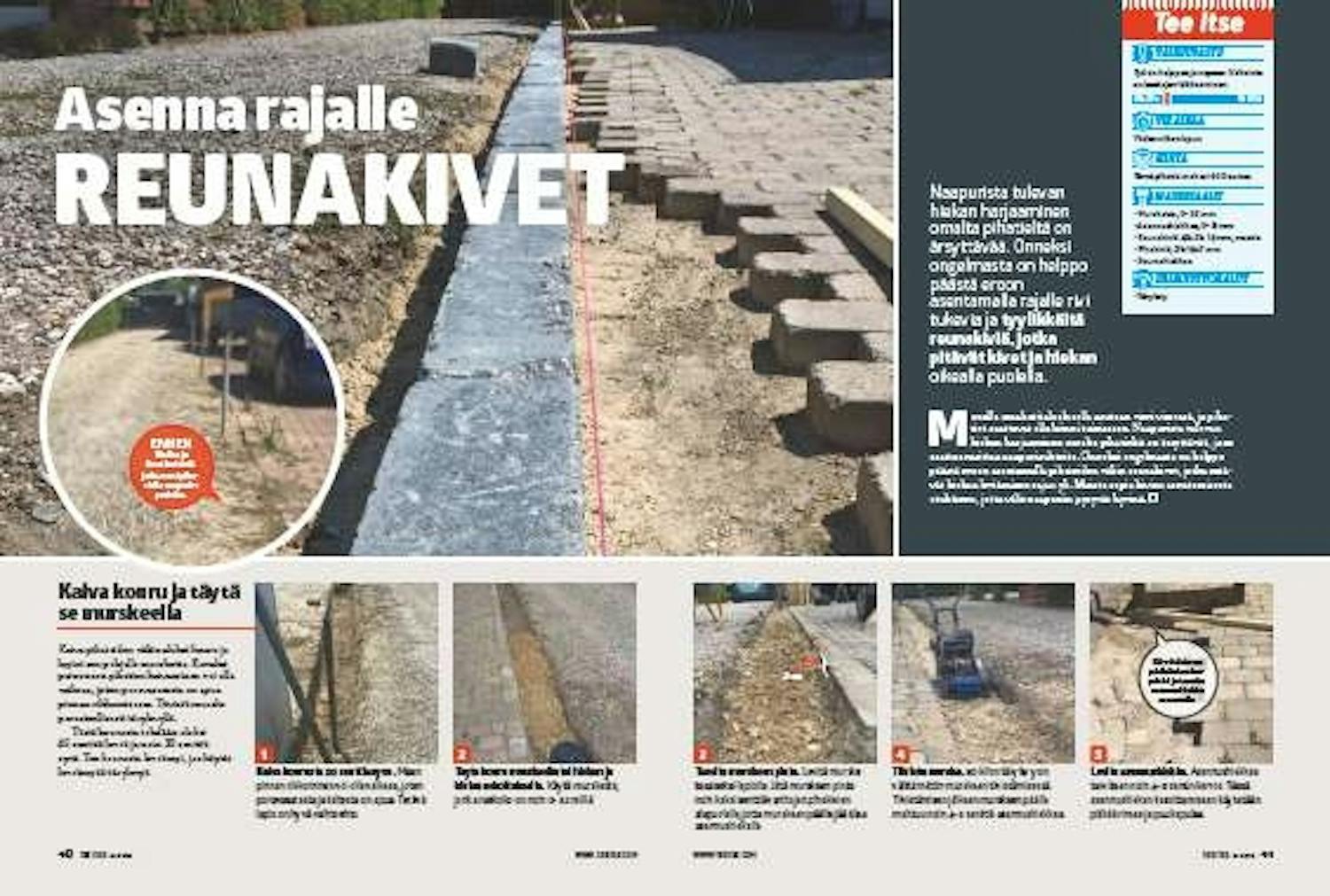 reunakiviä reunakiviä